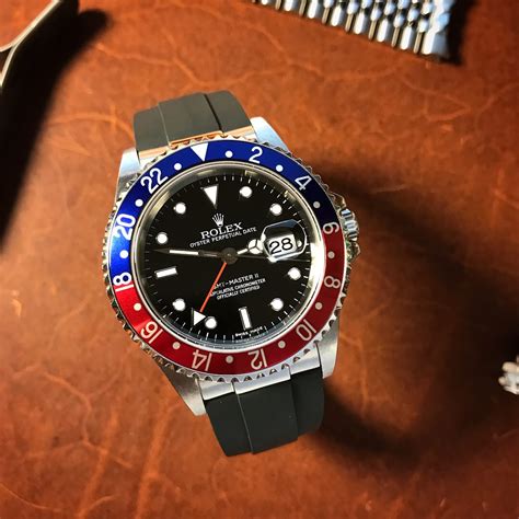 rolex gmt master oysterflex